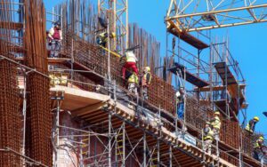 construction site workers